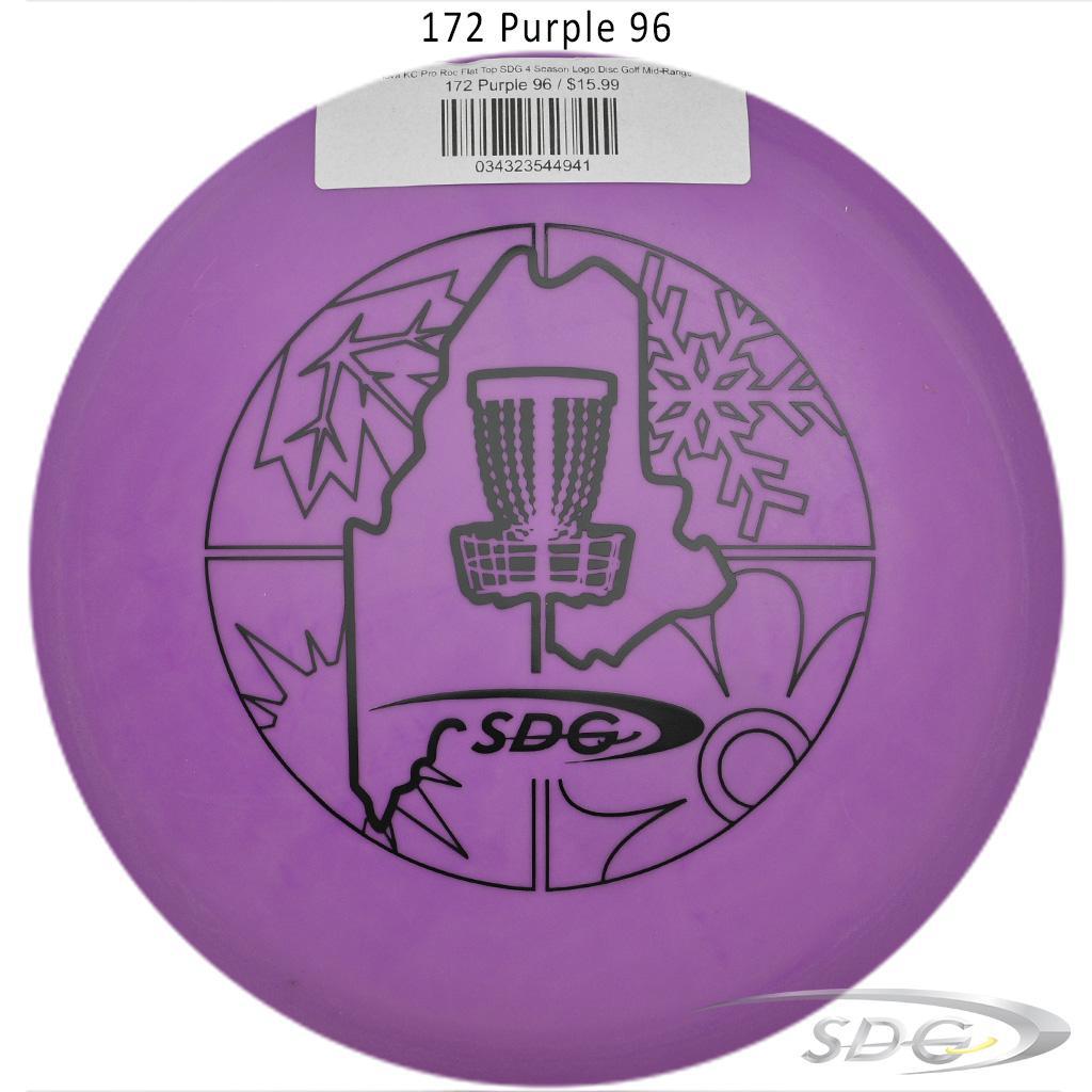 innova-kc-pro-roc-flat-top-sdg-4-season-logo-disc-golf-mid-range 172 Purple 96 