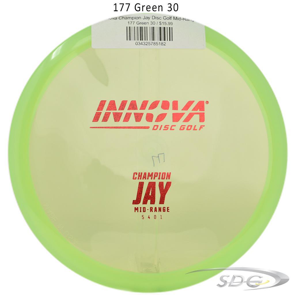 innova-champion-jay-disc-golf-mid-range 177 Green 30 