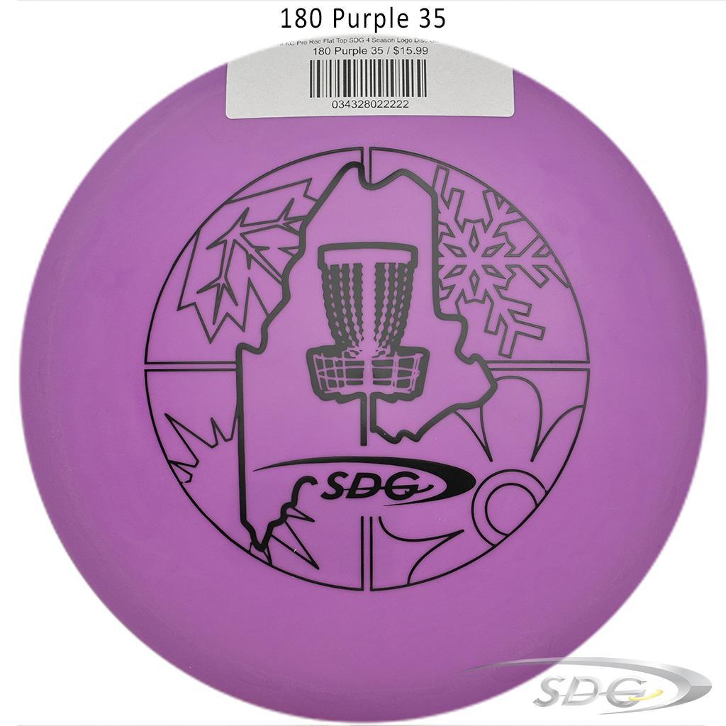 innova-kc-pro-roc-flat-top-sdg-4-season-logo-disc-golf-mid-range 180 Purple 35 