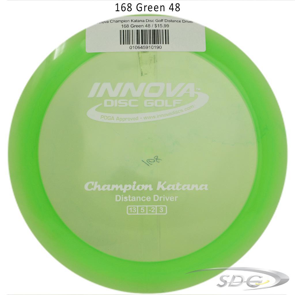 innova-champion-katana-disc-golf-distance-driver 168 Green 48 
