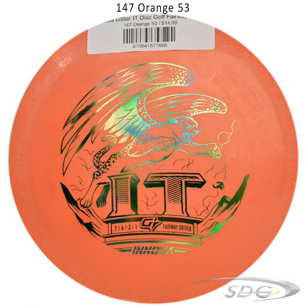 innova-gstar-it-disc-golf-fairway-driver 147 Orange 53 