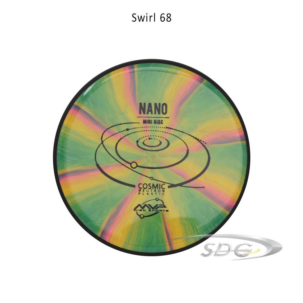mvp-cosmic-neutron-nano-disc-golf-mini-marker Swirl 68 