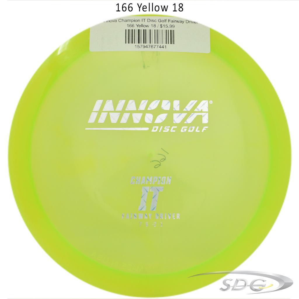innova-champion-it-disc-golf-fairway-driver 166 Yellow 18 