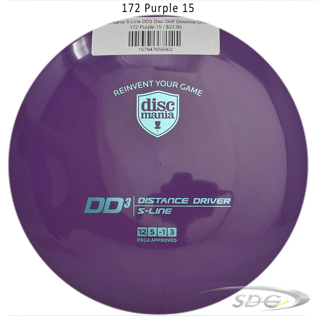 discmania-s-line-dd3-disc-golf-distance-driver 172 Purple 15 