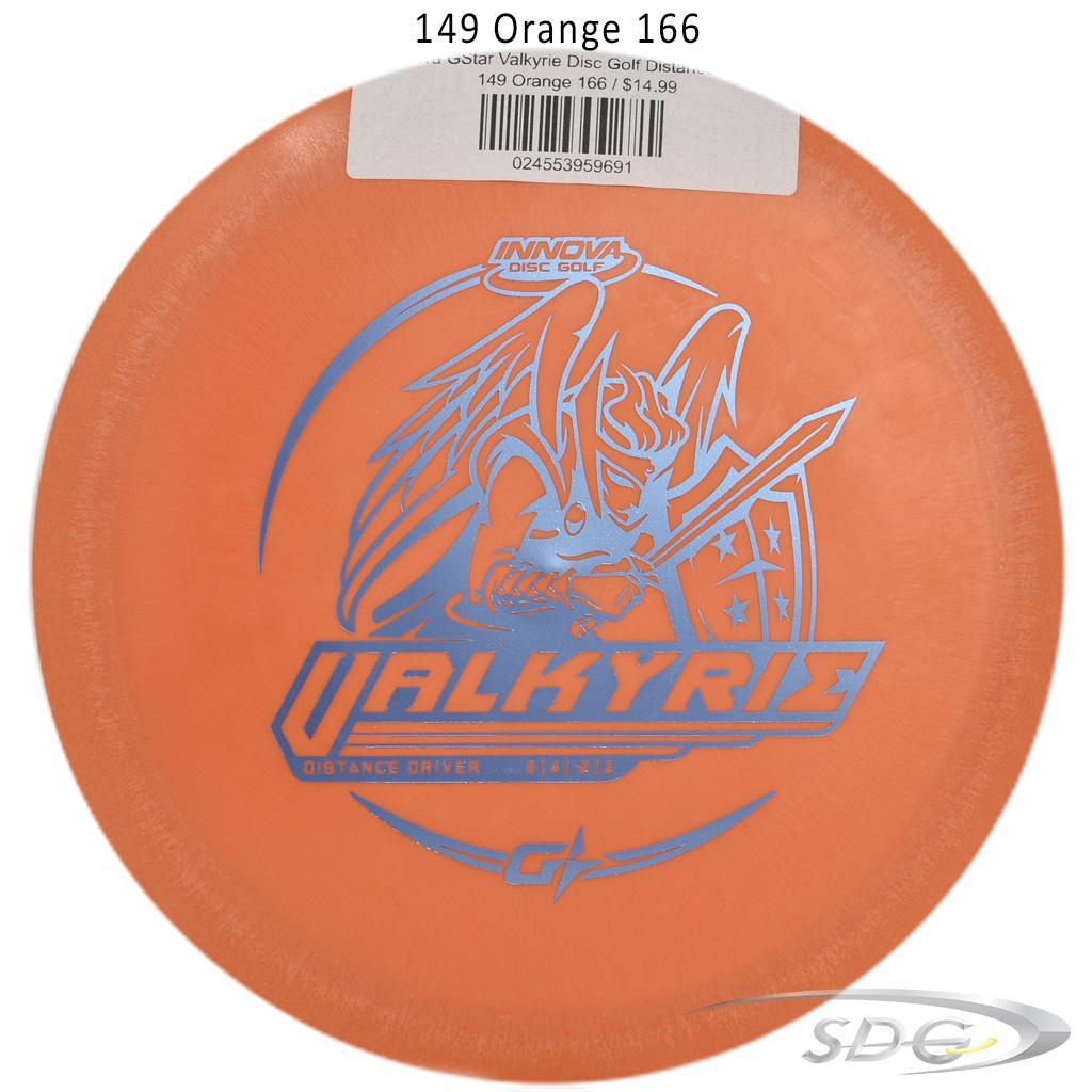 innova-gstar-valkyrie-disc-gold-distance-driver 149 Orange 166 