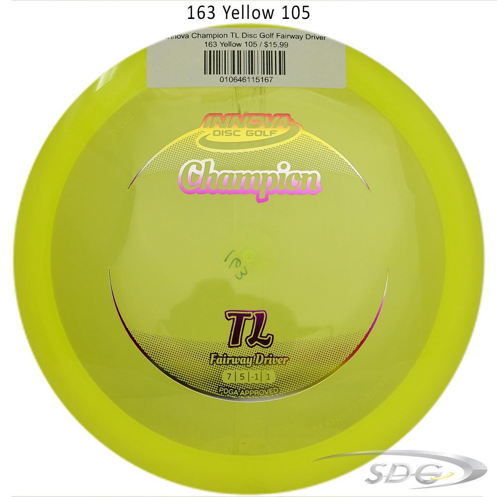 innova-champion-tl-disc-golf-fairway-driver 163 Yellow 105 