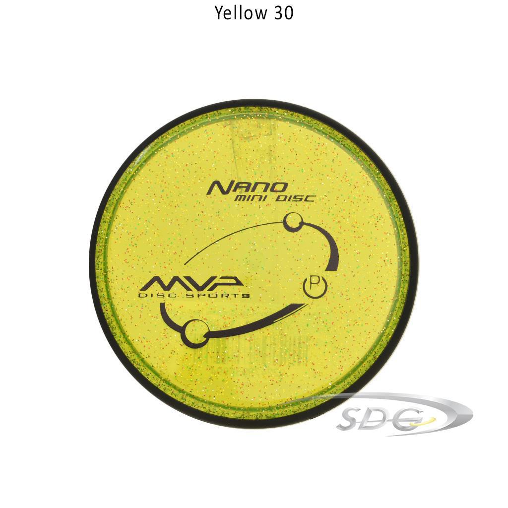 mvp-proton-nano-disc-golf-mini-marker Yellow 30 