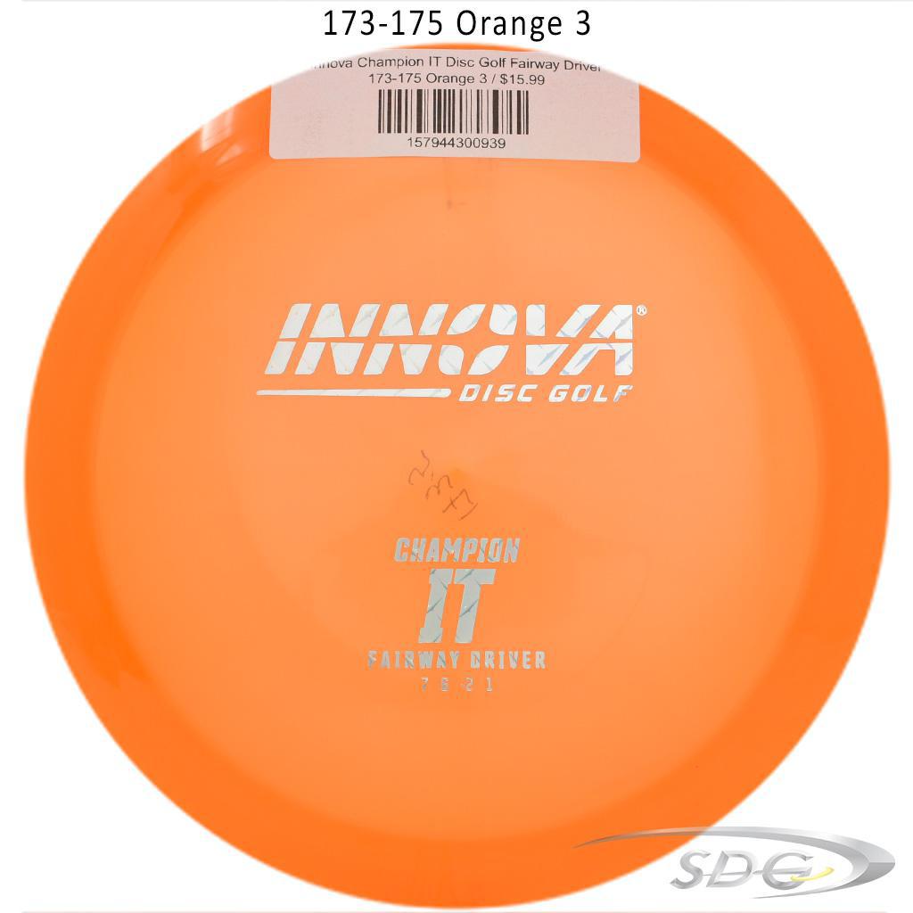 innova-champion-it-disc-golf-fairway-driver 173-175 Orange 3 