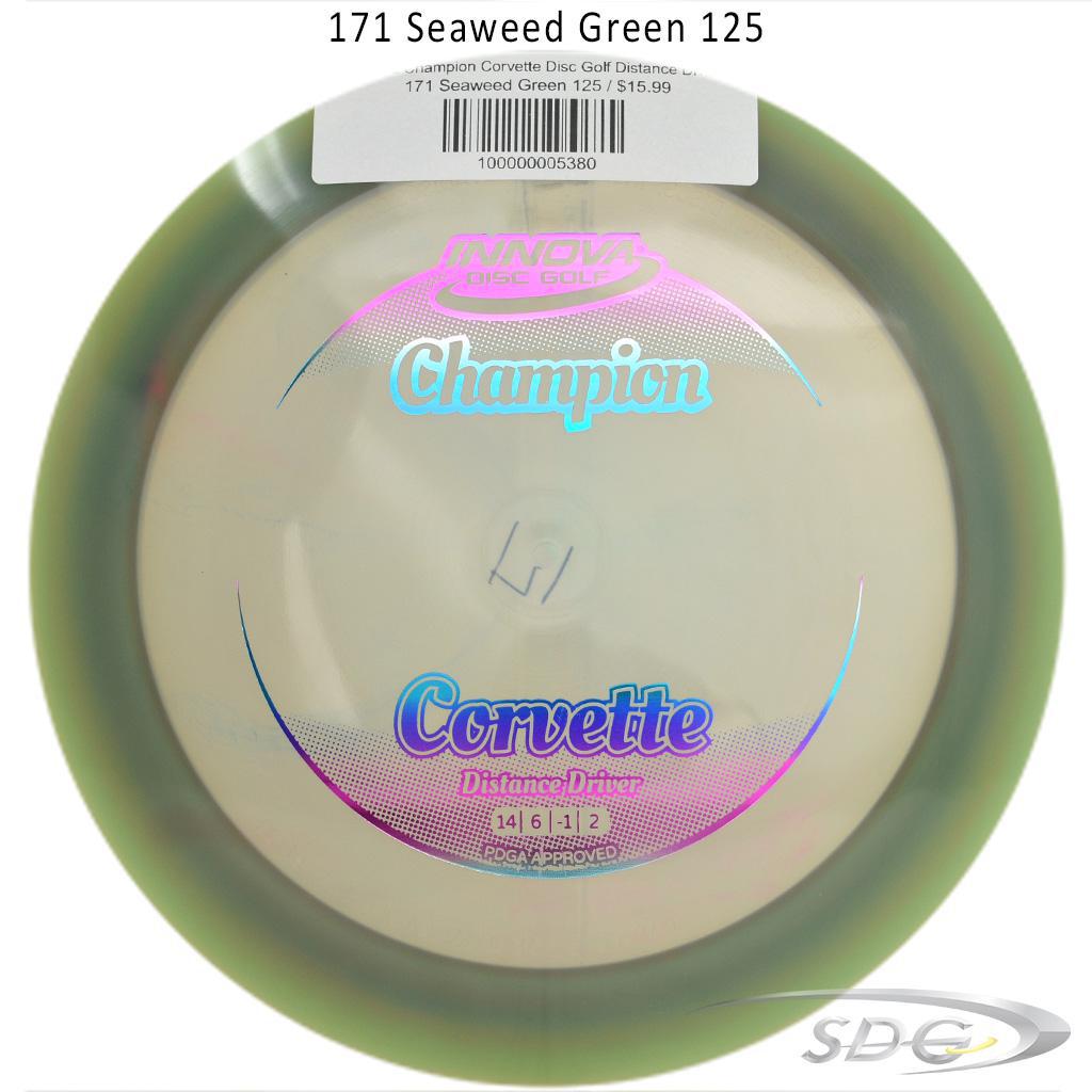 innova-champion-corvette-disc-golf-distance-driver 171 Seaweed Green 125 