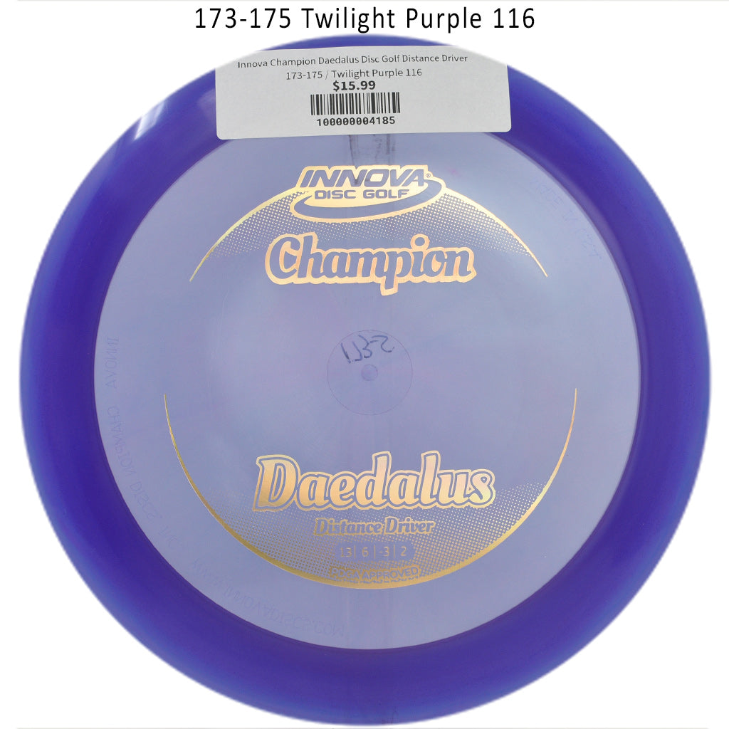 innova-champion-daedalus-disc-golf-distance-driver 173-175 Twilight Purple 116