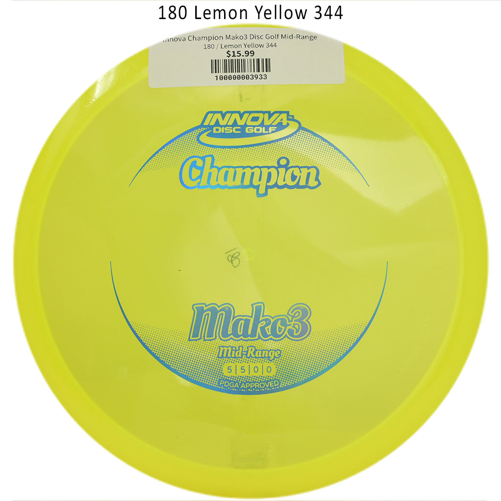 innova-champion-mako3-disc-golf-mid-range 180 Lemon Yellow 344