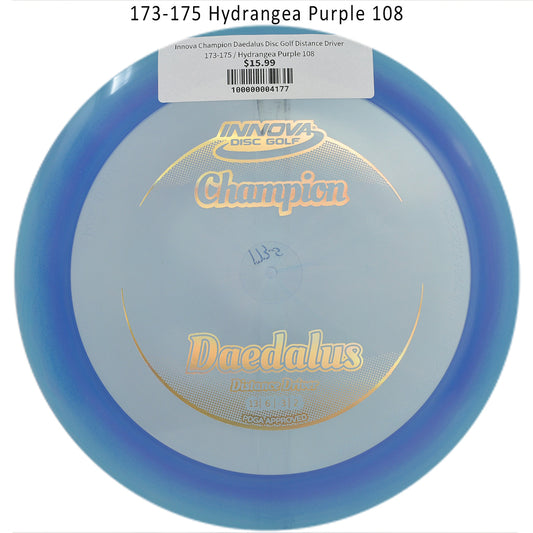 innova-champion-daedalus-disc-golf-distance-driver 173-175 Hydrangea Purple 108