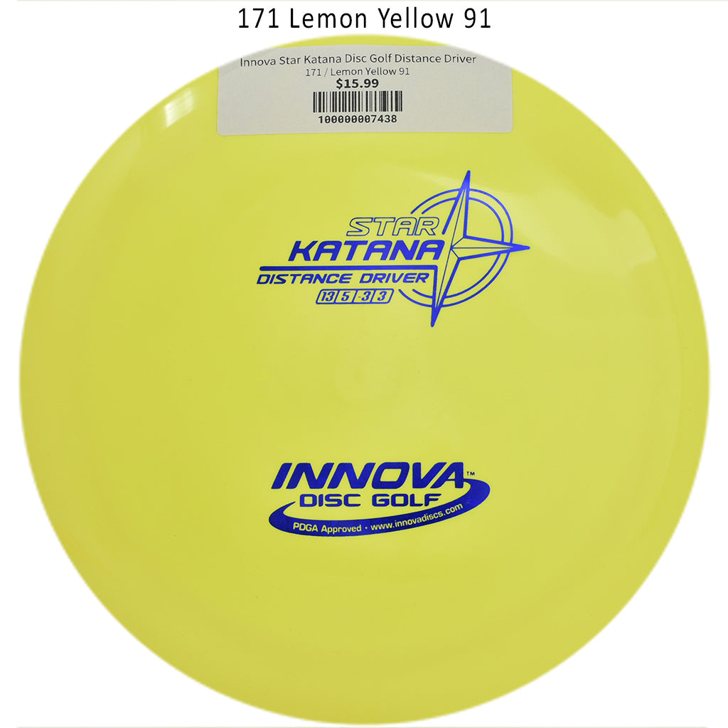 innova-star-katana-disc-golf-distance-driver 171 Lemon Yellow 91