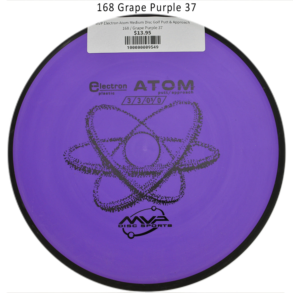 mvp-electron-atom-medium-disc-golf-putt-approach 168 Grape Purple 37