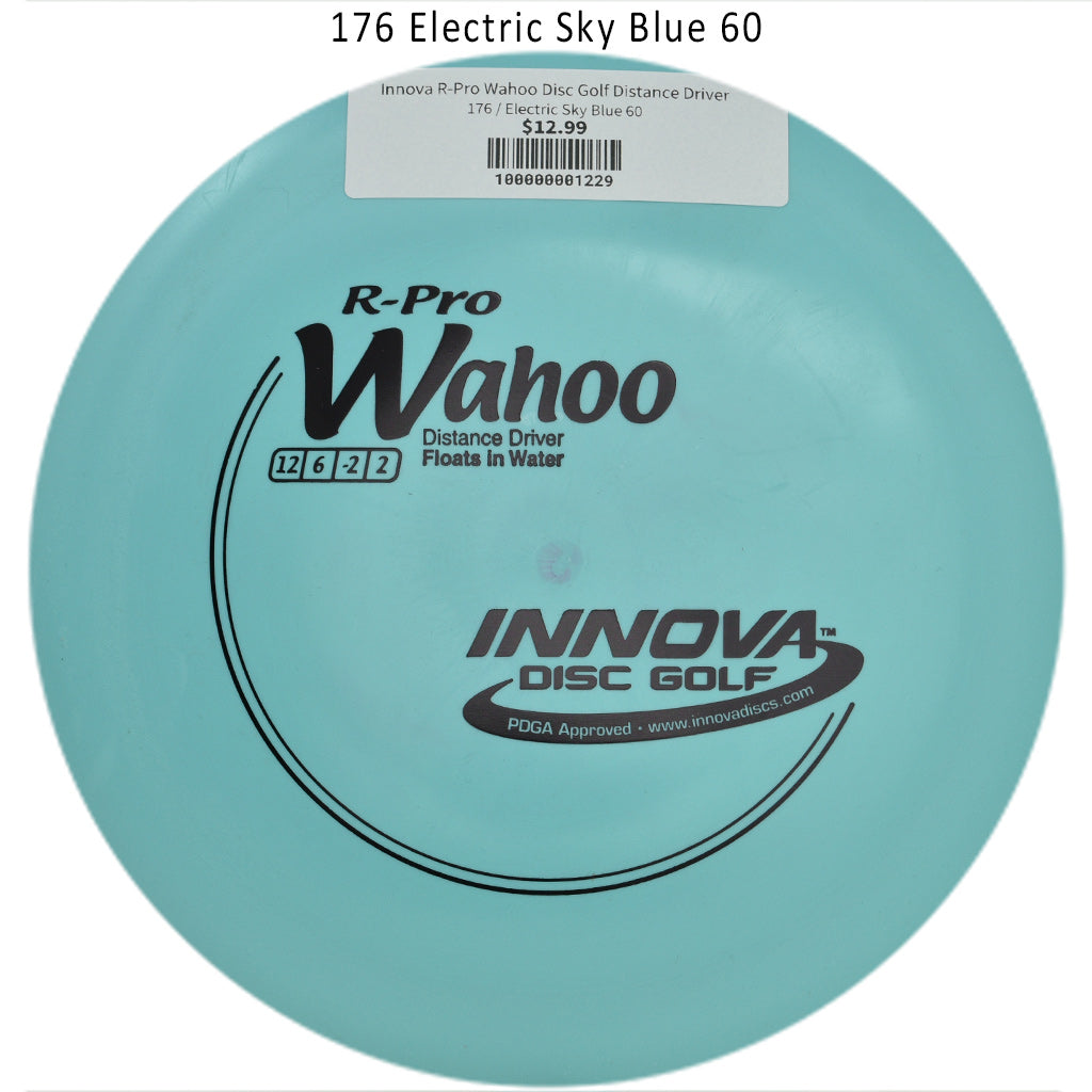 innova-r-pro-wahoo-disc-golf-distance-driver 176 Electric Sky Blue 60
