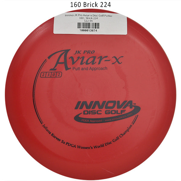 innova-jk-pro-aviar-x-disc-golf-putter 160 Brick 224