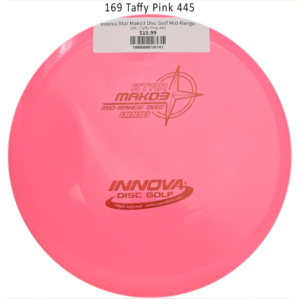 innova-star-mako3-disc-golf-mid-range 169 Taffy Pink 445