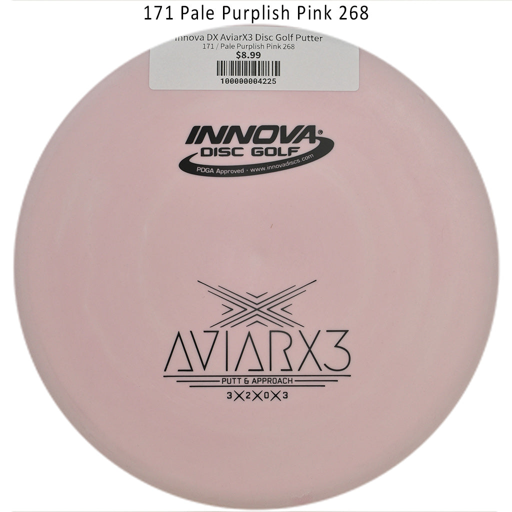 innova-dx-aviarx3-disc-golf-putter 171 Pale Purplish Pink 268 