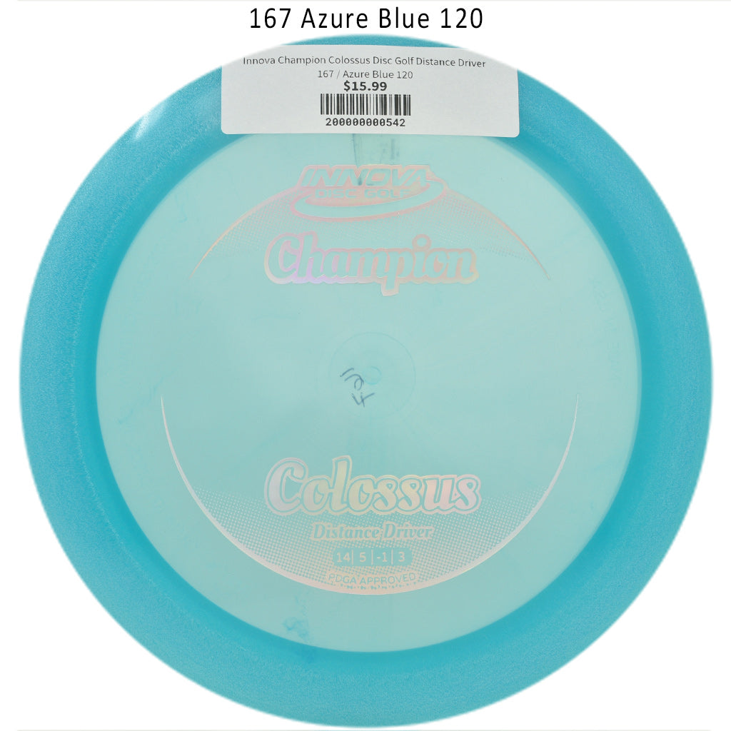 innova-champion-colossus-disc-golf-distance-driver 167 Azure Blue 120