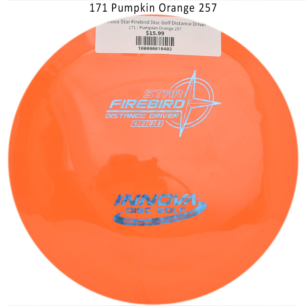 innova-star-firebird-disc-golf-distance-driver 171 Pumpkin Orange 257