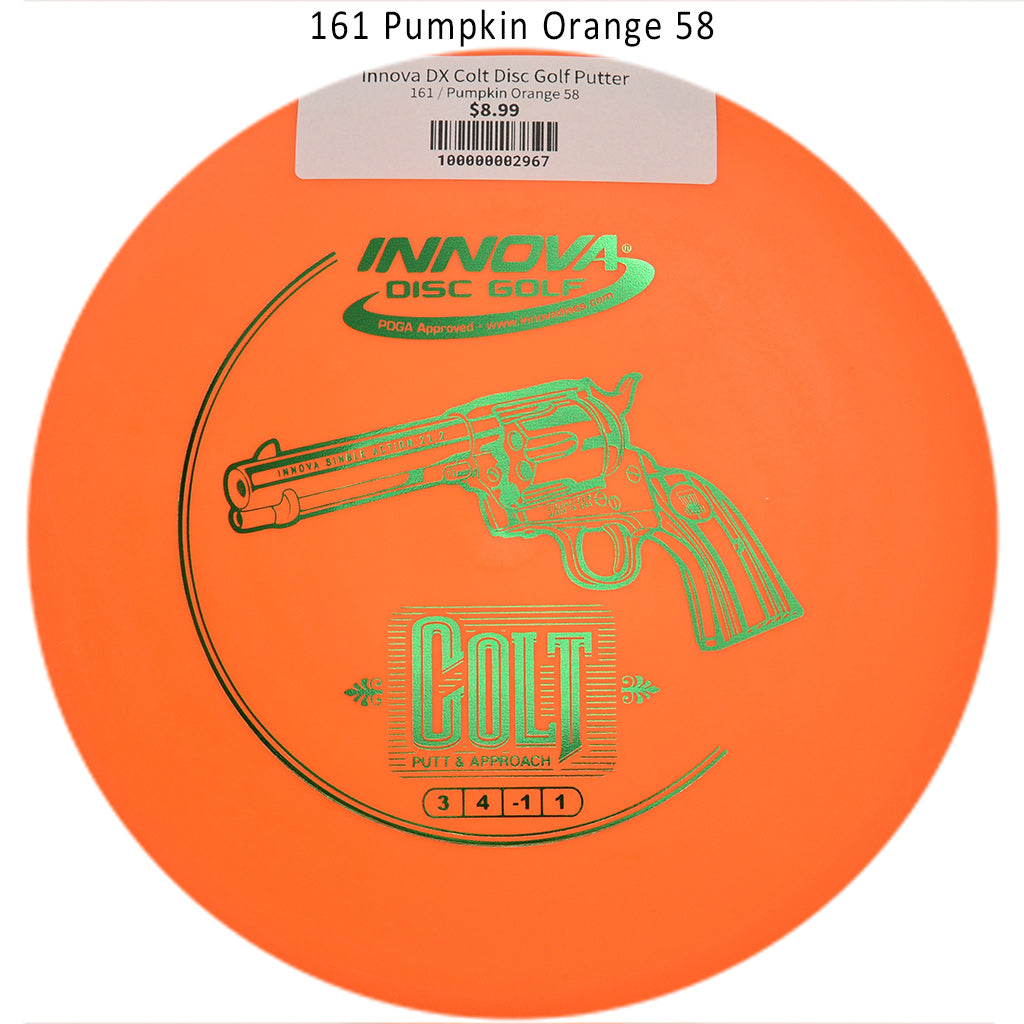 innova-dx-colt-disc-golf-putter 161 Pumpkin Orange 58