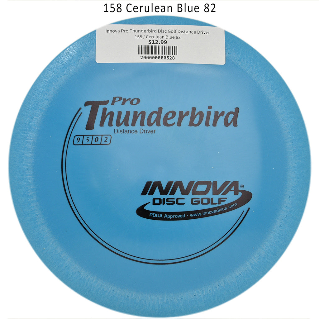 innova-pro-thunderbird-disc-golf-distance-driver 158 Cerulean Blue 82 