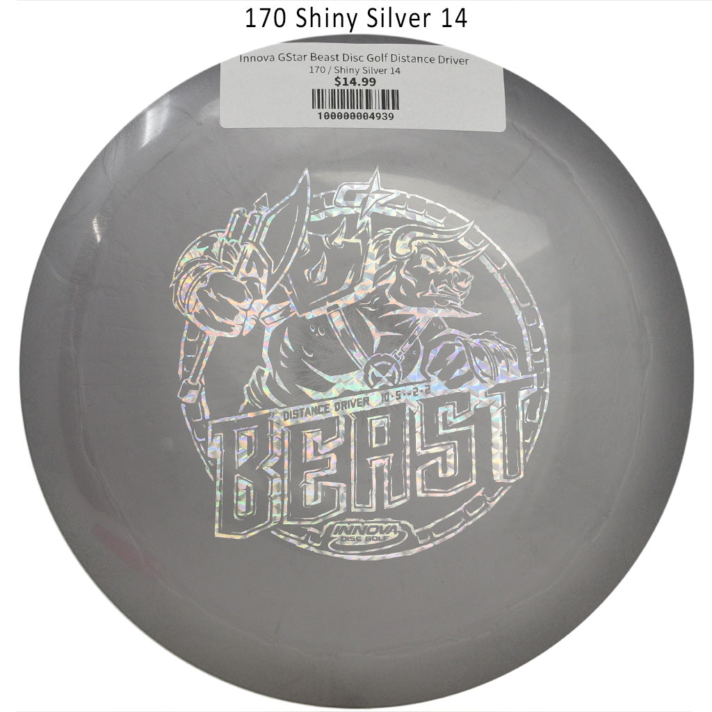innova-gstar-beast-disc-golf-distance-driver 170 Shiny Silver 14 