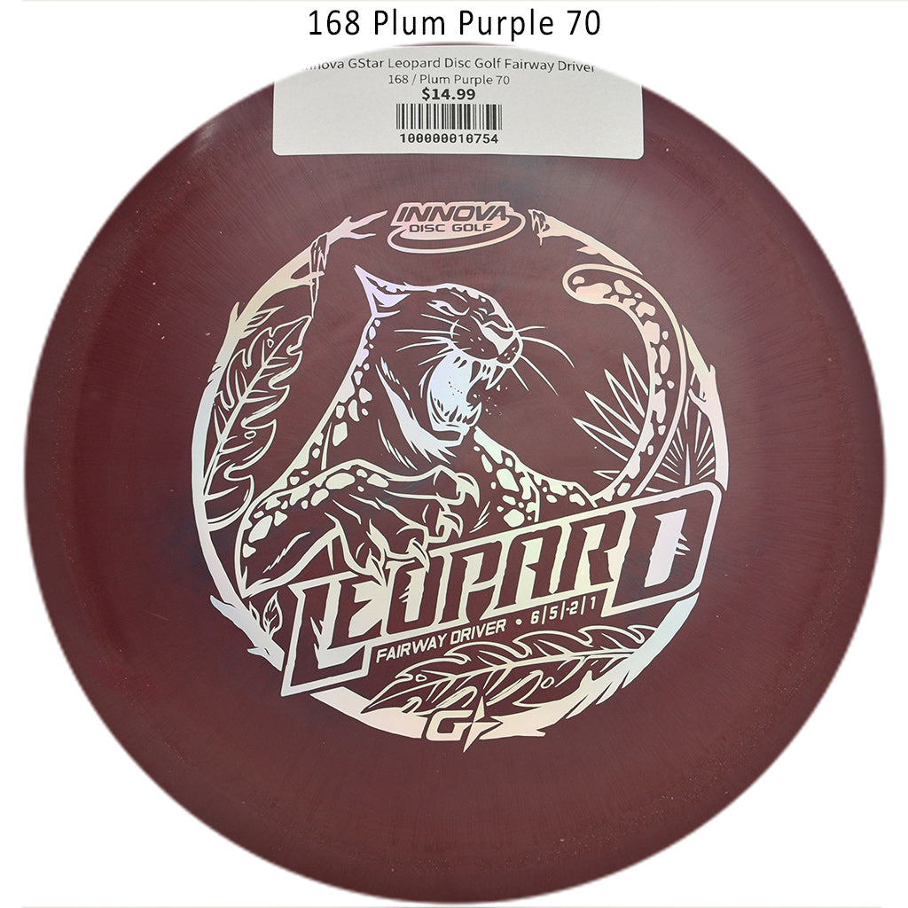 innova-gstar-leopard-disc-golf-fairway-driver 168 Plum Purple 70 