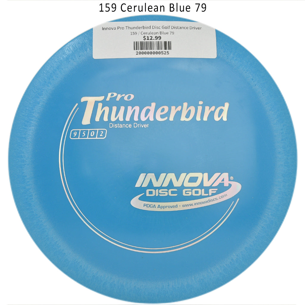 innova-pro-thunderbird-disc-golf-distance-driver 159 Cerulean Blue 79 