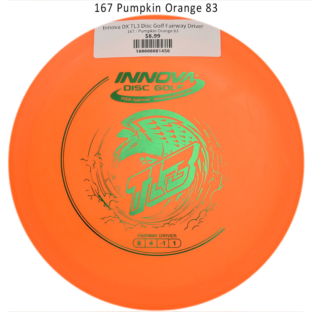 innova-dx-tl3-disc-golf-fairway-driver 167 Pumpkin Orange 83