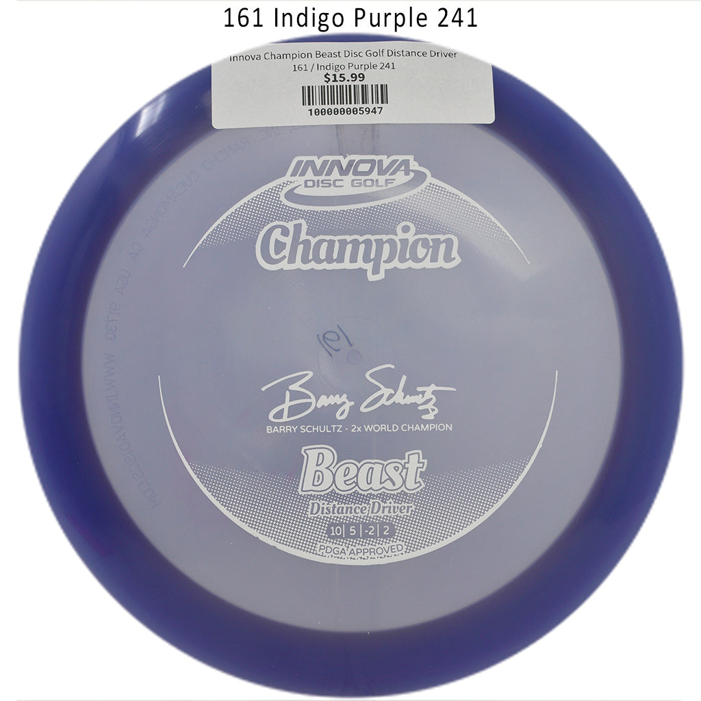 innova-champion-beast-disc-golf-distance-driver 161 Indigo Purple 241