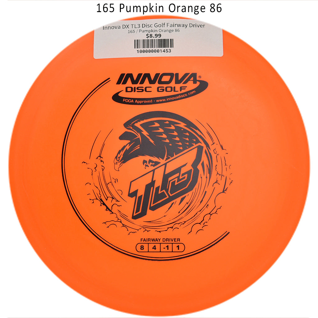 innova-dx-tl3-disc-golf-fairway-driver 165 Pumpkin Orange 86