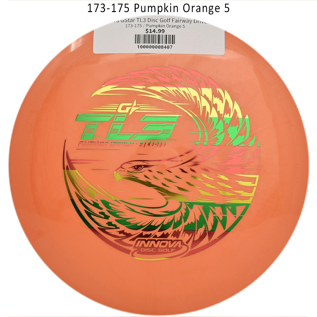 innova-gstar-tl3-disc-golf-fairway-driver 173-175 Pumpkin Orange 5