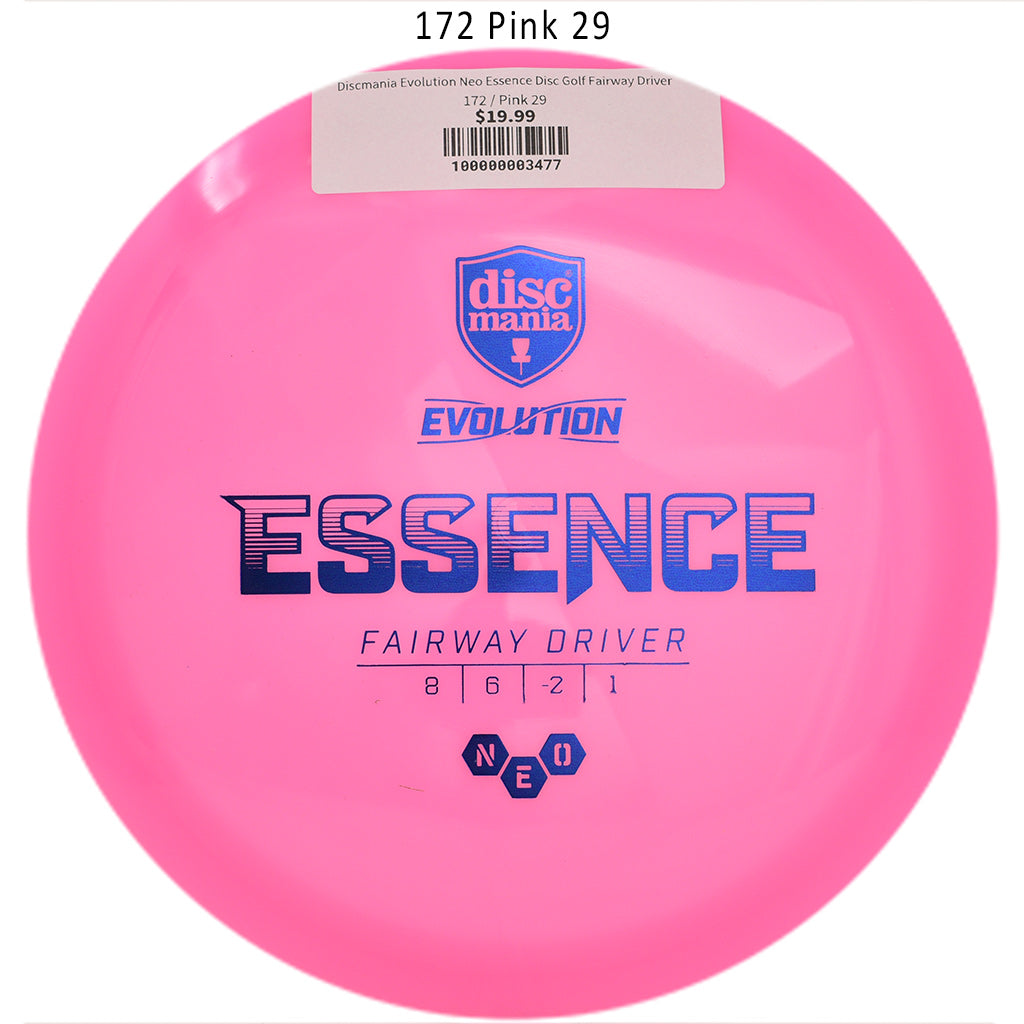 discmania-evolution-neo-essence-disc-golf-fairway-driver 172 Pink 29