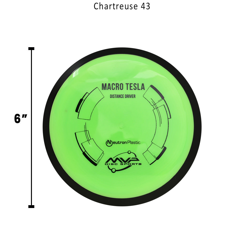 mvp-neutron-tesla-macro-disc-golf-mini-marker Chartreuse 43 