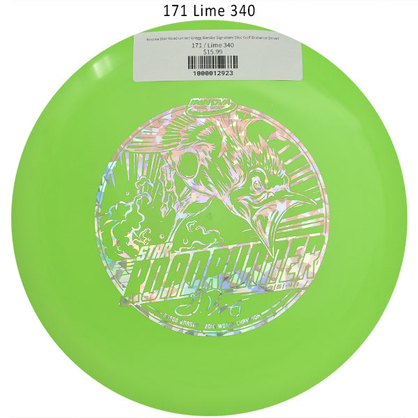 innova-star-roadrunner-gregg-barsby-signature-disc-golf-distance-driver 171 Lime 340