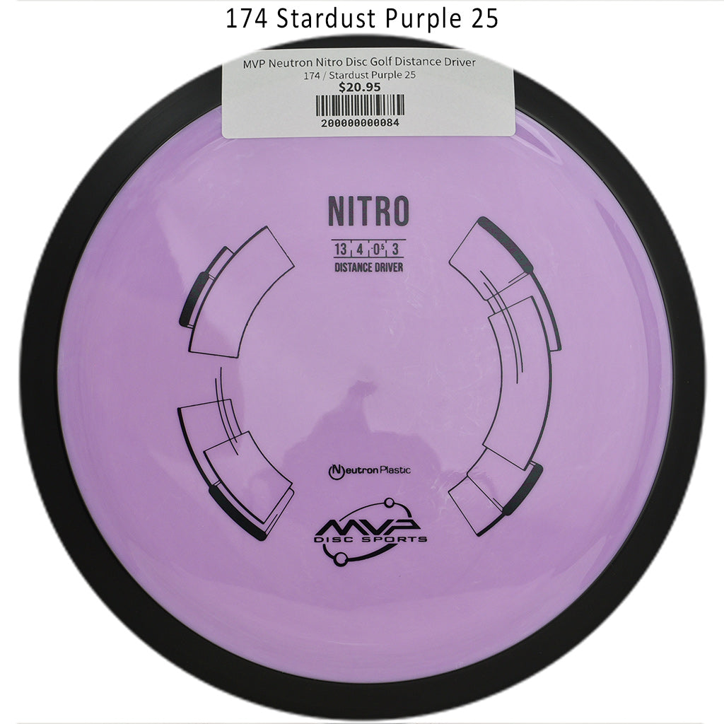mvp-neutron-nitro-disc-golf-distance-driver 174 Stardust Purple 25 