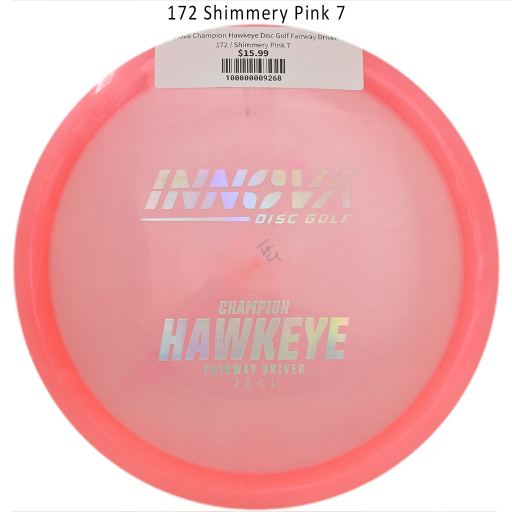 innova-champion-hawkeye-disc-golf-fairway-driver 172 Shimmery Pink 7