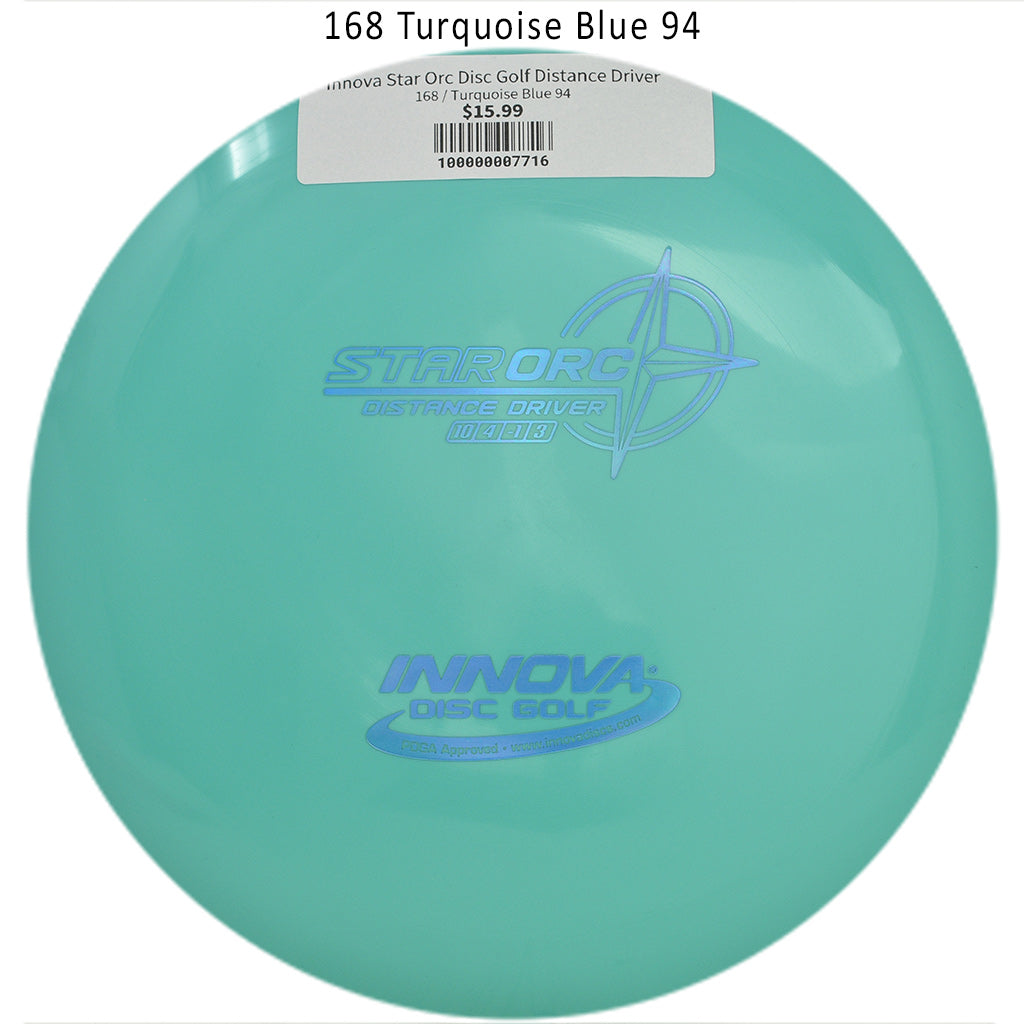 innova-star-orc-disc-golf-distance-driver 168 Turquoise Blue 94