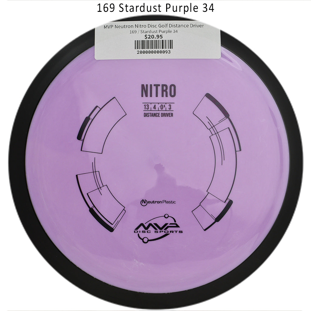 mvp-neutron-nitro-disc-golf-distance-driver 169 Stardust Purple 34 