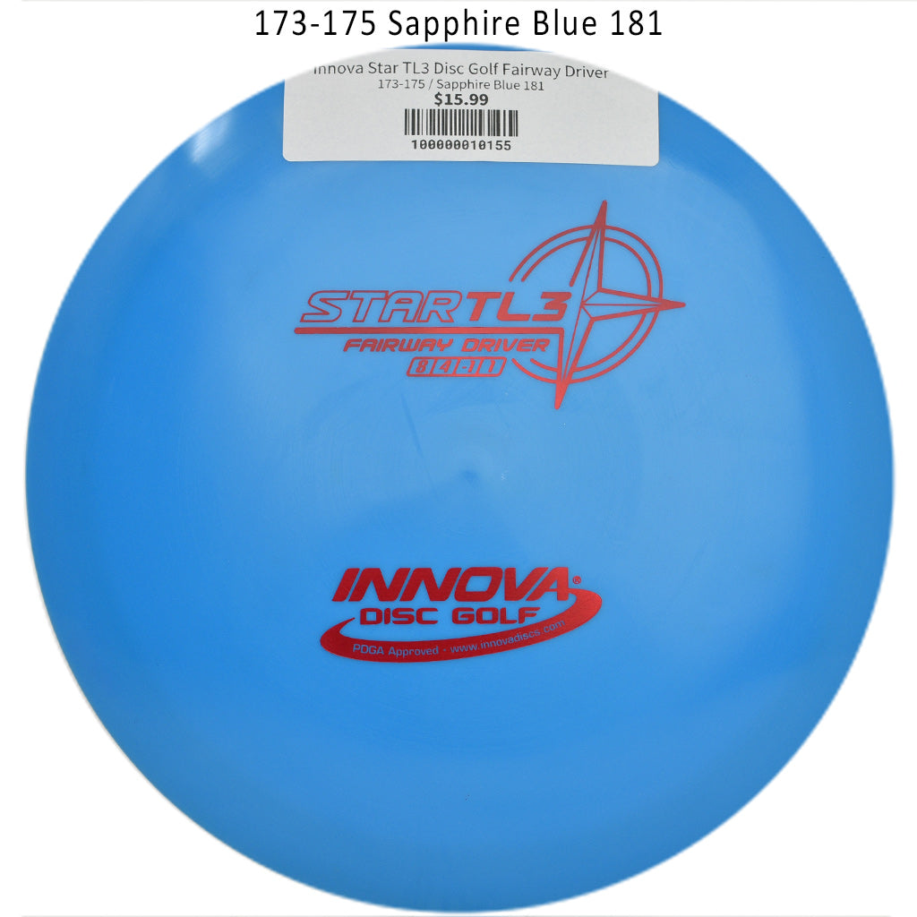 innova-star-tl3-disc-golf-fairway-driver 173-175 Sapphire Blue 181