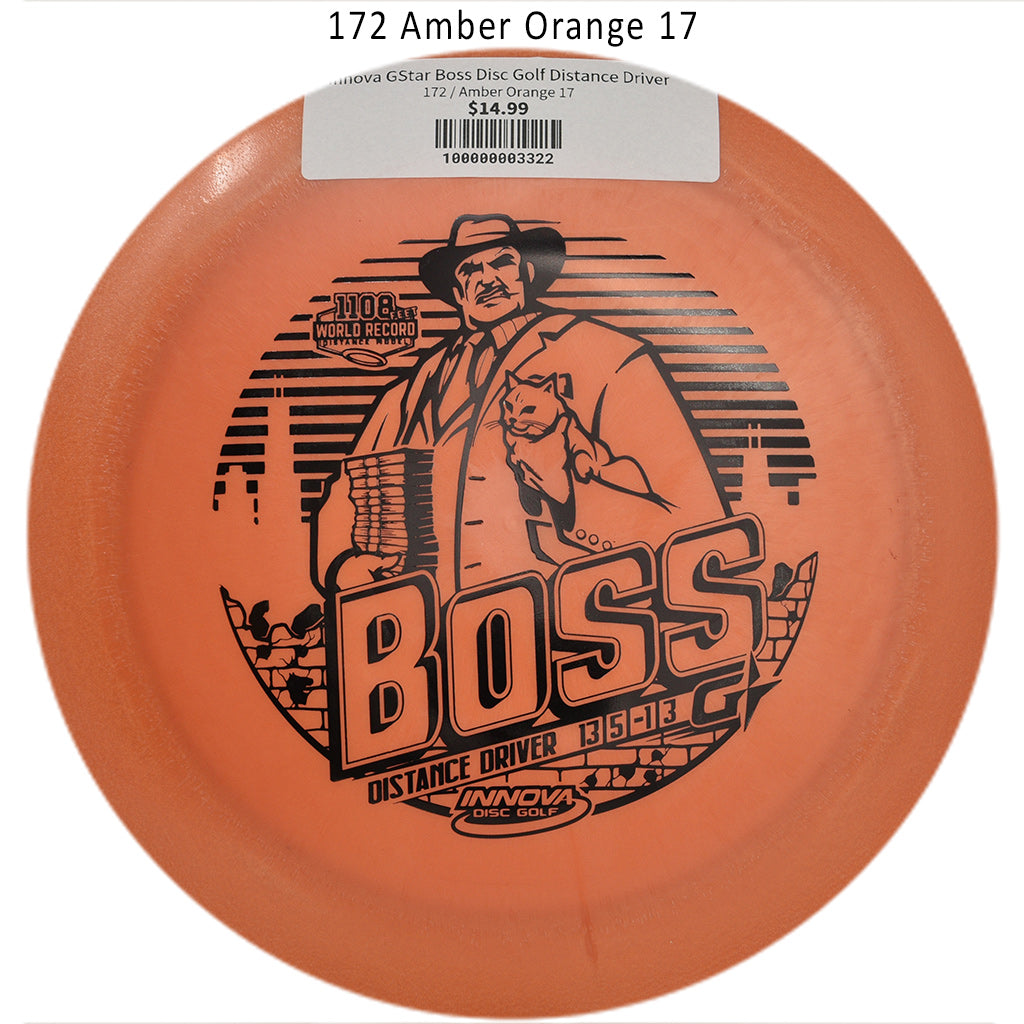 innova-gstar-boss-disc-golf-distance-driver 172 Amber Orange 17