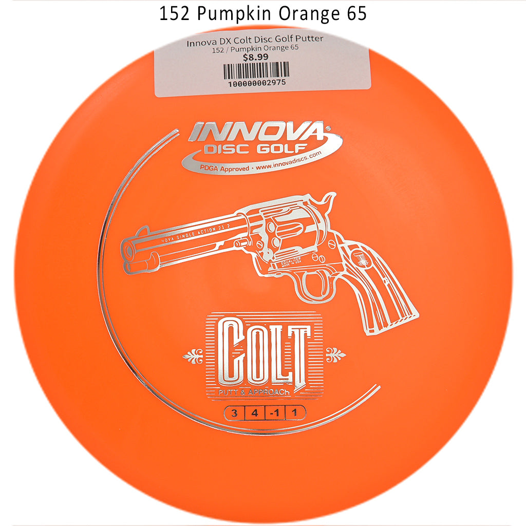 innova-dx-colt-disc-golf-putter 152 Pumpkin Orange 65