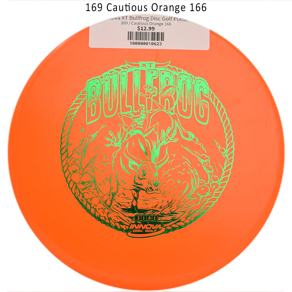 innova-xt-bullfrog-disc-golf-putter 169 Cautious Orange 166