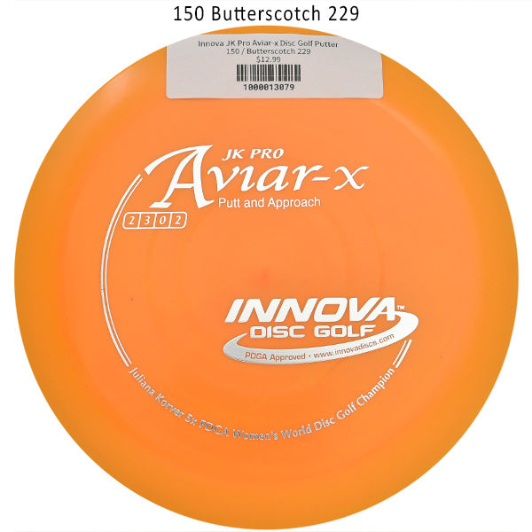innova-jk-pro-aviar-x-disc-golf-putter 150 Butterscotch 229