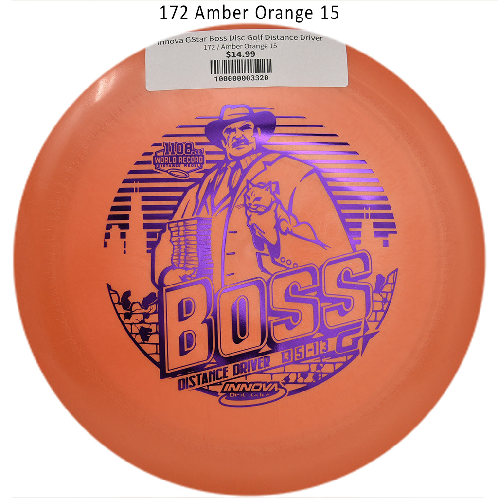 innova-gstar-boss-disc-golf-distance-driver 172 Amber Orange 15