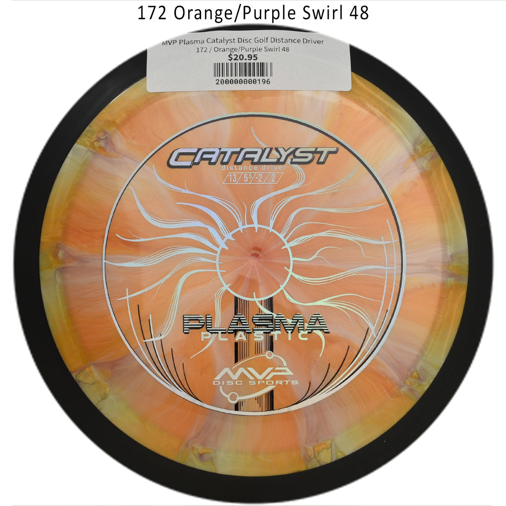 mvp-plasma-catalyst-disc-golf-distance-driver 172 Orange/Purple Swirl 48 