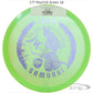discmania-chroma-c-line-md3-eagle-mcmahon-iron-samurai-4-signature-series-disc-golf-midrange 177 Pearlish Green 16