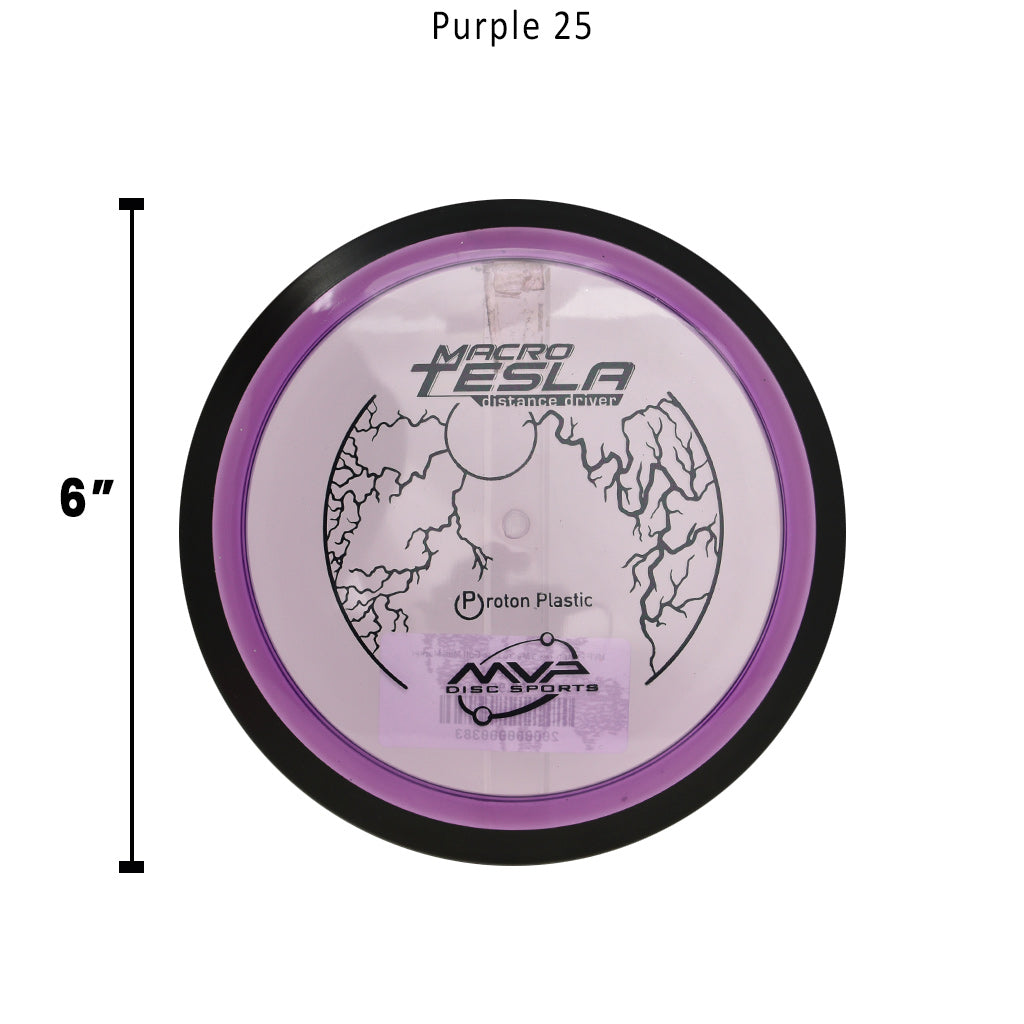 mvp-proton-tesla-macro-disc-golf-mini-marker Purple 25 