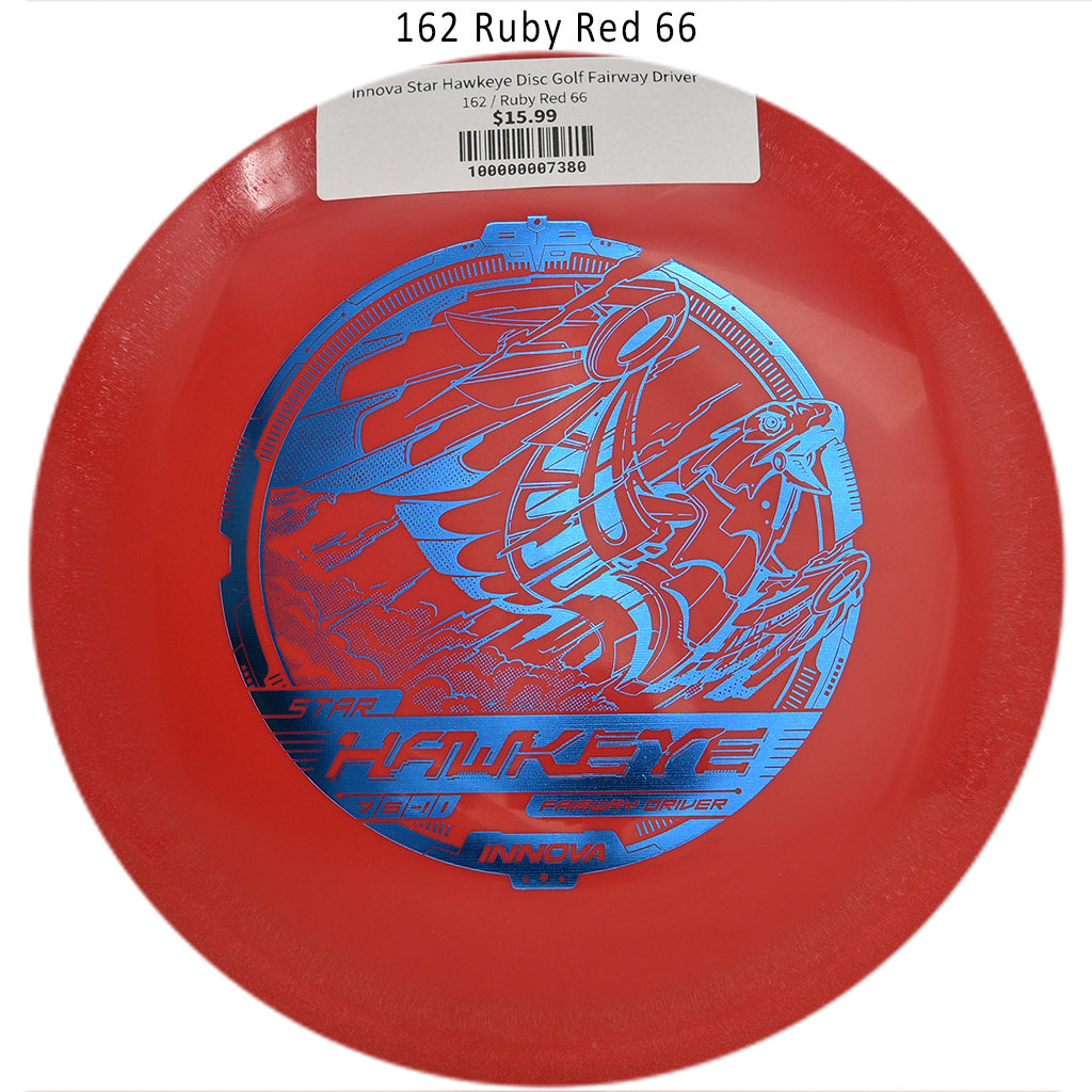 innova-star-hawkeye-disc-golf-fairway-driver 162 Ruby Red 66